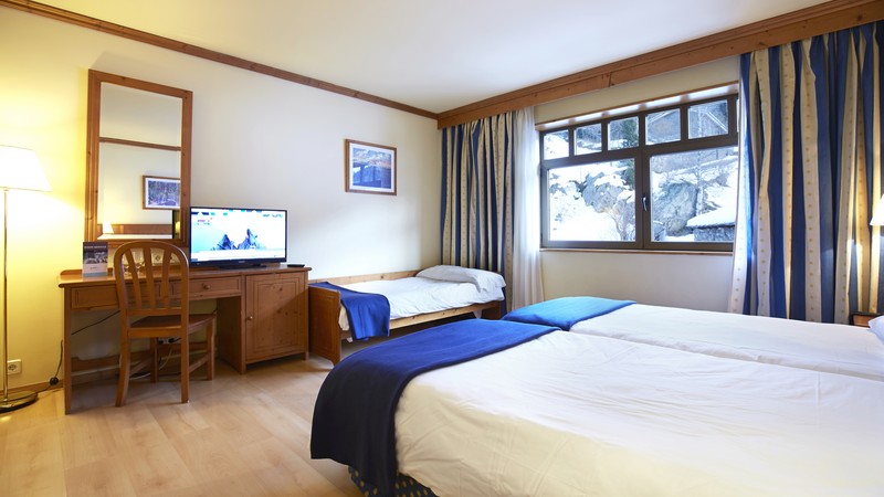 Trebddsrum p Hotel Euro Ski